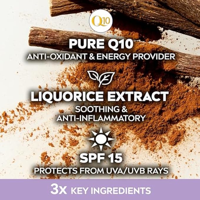 Nivea Q10 ANTI-WRINKLE SENSITIVE REVITALISING NIGHT CREAM (50ML), FACE CREAM WITH PURE SKIN IDENTICAL Q10 AND LIQUORICE EXTRACT, SENSITIVE SKIN CREAM - Image 2